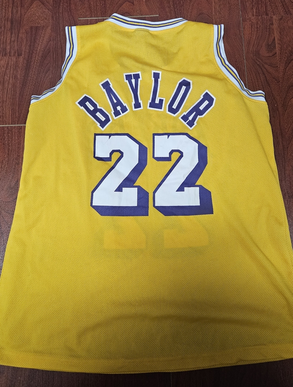 Elgin Baylor Los Angeles Lakers #22 Basketball Jersey